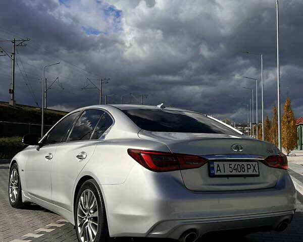 Сірий Інфініті Q50, об'ємом двигуна 3 л та пробігом 148 тис. км за 14500 $, фото 5 на Automoto.ua