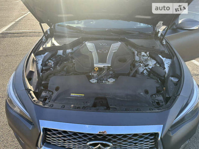Серый Инфинити Q50, объемом двигателя 3 л и пробегом 111 тыс. км за 17500 $, фото 13 на Automoto.ua