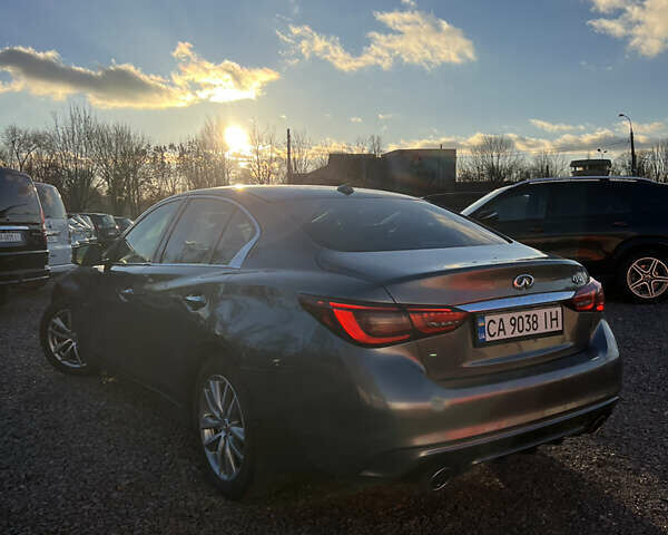 Серый Инфинити Q50, объемом двигателя 1.99 л и пробегом 152 тыс. км за 12300 $, фото 6 на Automoto.ua