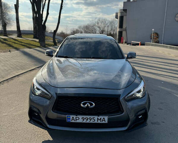 Сірий Інфініті Q50, об'ємом двигуна 3 л та пробігом 110 тис. км за 17900 $, фото 14 на Automoto.ua