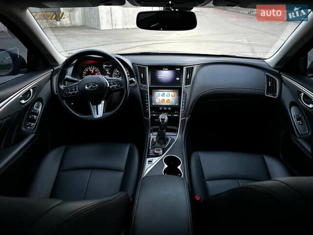 Серый Инфинити Q50, объемом двигателя 3 л и пробегом 41 тыс. км за 17100 $, фото 9 на Automoto.ua