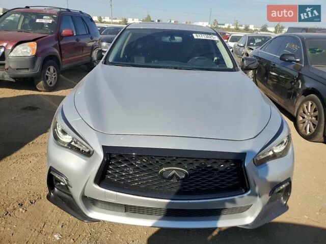 Серый Инфинити Q50, объемом двигателя 3 л и пробегом 131 тыс. км за 3900 $, фото 4 на Automoto.ua
