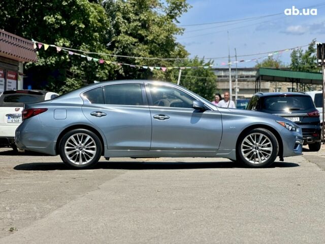 Серый Инфинити Q50, объемом двигателя 0 л и пробегом 93 тыс. км за 14900 $, фото 4 на Automoto.ua