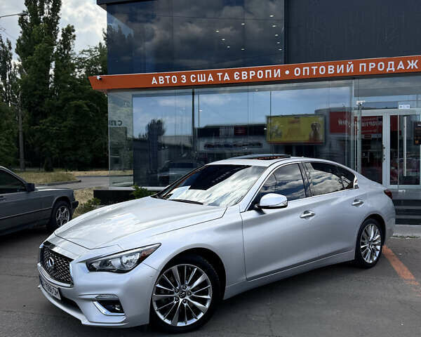 Сірий Інфініті Q50, об'ємом двигуна 3 л та пробігом 92 тис. км за 19100 $, фото 14 на Automoto.ua