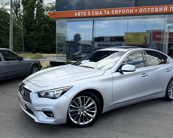 Сірий Інфініті Q50, об'ємом двигуна 3 л та пробігом 92 тис. км за 19100 $, фото 15 на Automoto.ua