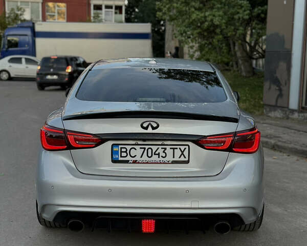 Сірий Інфініті Q50, об'ємом двигуна 3 л та пробігом 59 тис. км за 23000 $, фото 7 на Automoto.ua