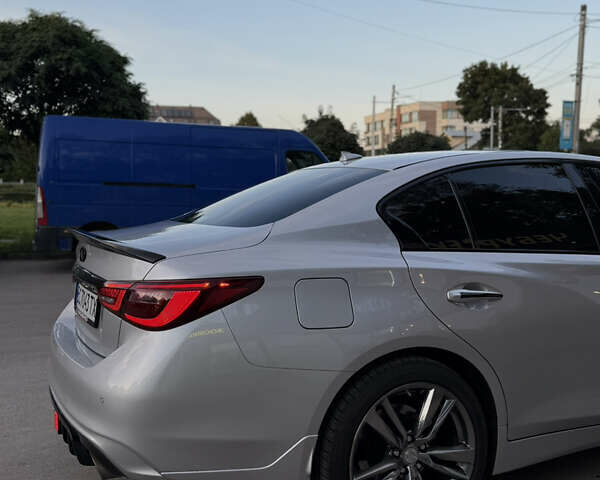 Сірий Інфініті Q50, об'ємом двигуна 3 л та пробігом 59 тис. км за 23000 $, фото 5 на Automoto.ua