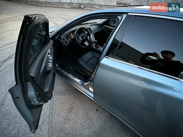 Серый Инфинити Q50, объемом двигателя 3 л и пробегом 41 тыс. км за 17100 $, фото 8 на Automoto.ua