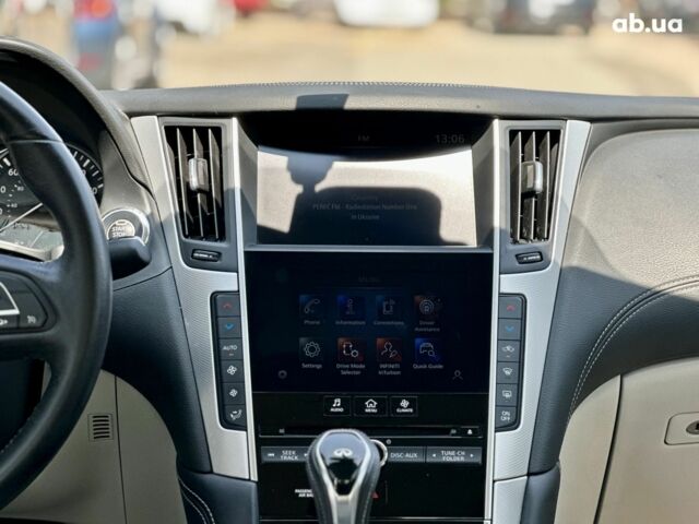 Серый Инфинити Q50, объемом двигателя 0 л и пробегом 93 тыс. км за 14900 $, фото 14 на Automoto.ua