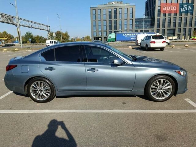 Сірий Інфініті Q50, об'ємом двигуна 3 л та пробігом 135 тис. км за 23000 $, фото 7 на Automoto.ua