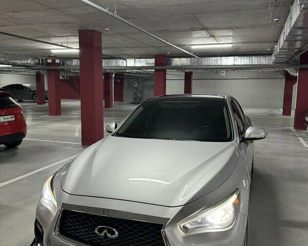Сірий Інфініті Q50, об'ємом двигуна 3 л та пробігом 43 тис. км за 19250 $, фото 9 на Automoto.ua
