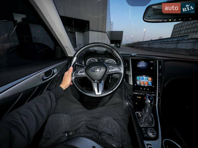 Серый Инфинити Q50, объемом двигателя 3 л и пробегом 41 тыс. км за 17100 $, фото 10 на Automoto.ua