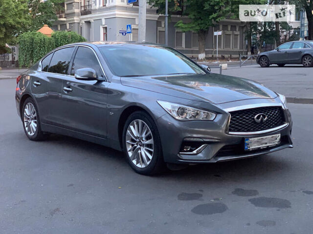 Сірий Інфініті Q50, об'ємом двигуна 2 л та пробігом 33 тис. км за 26500 $, фото 7 на Automoto.ua