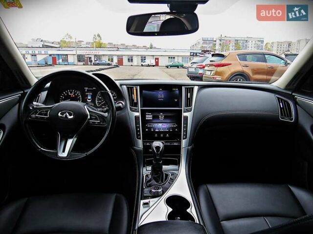 Сірий Інфініті Q50, об'ємом двигуна 3 л та пробігом 119 тис. км за 15800 $, фото 19 на Automoto.ua
