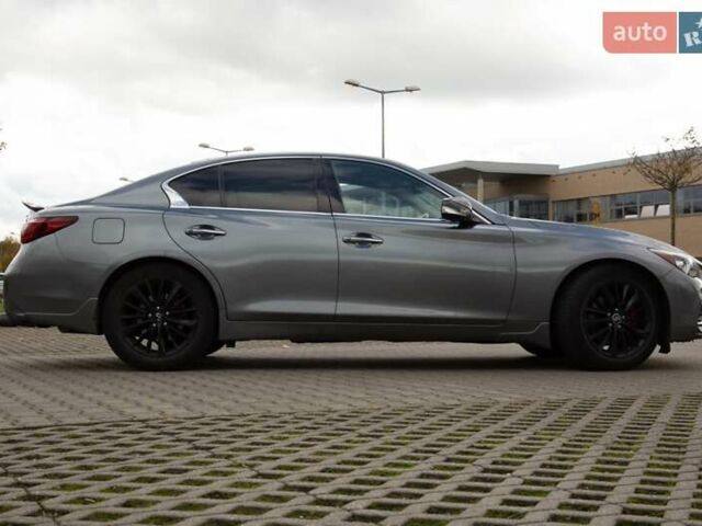 Серый Инфинити Q50, объемом двигателя 2.8 л и пробегом 47 тыс. км за 27000 $, фото 3 на Automoto.ua