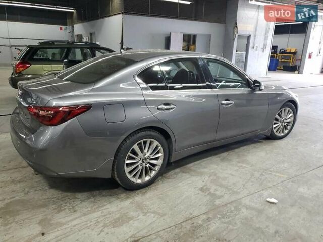 Сірий Інфініті Q50, об'ємом двигуна 3 л та пробігом 43 тис. км за 5200 $, фото 2 на Automoto.ua