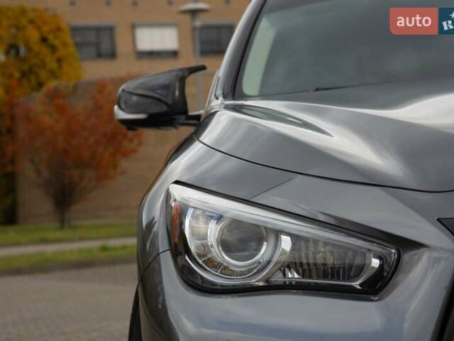 Серый Инфинити Q50, объемом двигателя 2.8 л и пробегом 47 тыс. км за 27000 $, фото 7 на Automoto.ua