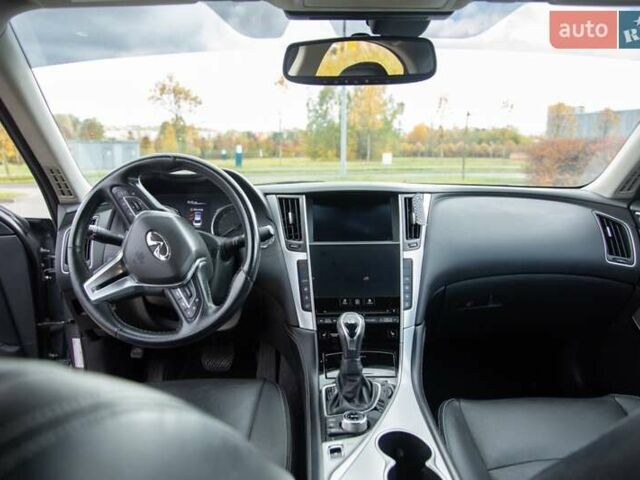 Серый Инфинити Q50, объемом двигателя 2.8 л и пробегом 47 тыс. км за 27000 $, фото 15 на Automoto.ua