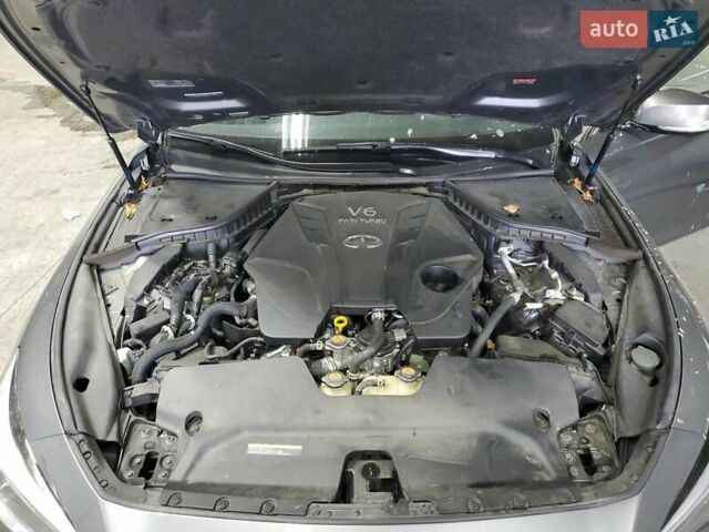 Сірий Інфініті Q50, об'ємом двигуна 3 л та пробігом 43 тис. км за 5200 $, фото 10 на Automoto.ua