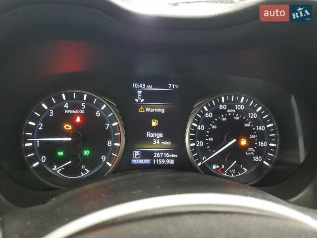 Сірий Інфініті Q50, об'ємом двигуна 3 л та пробігом 43 тис. км за 5200 $, фото 8 на Automoto.ua