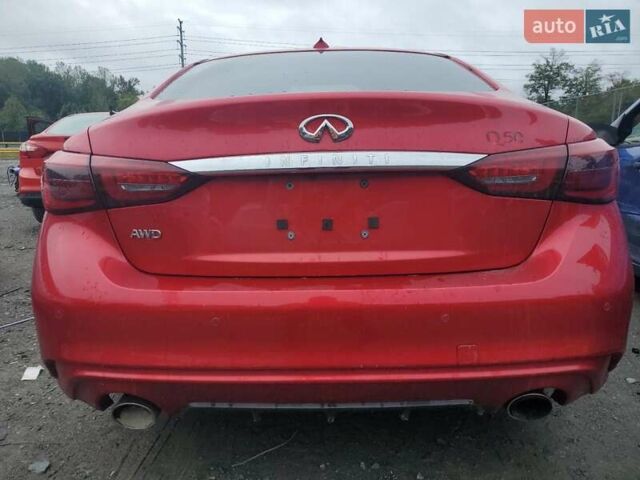 Серый Инфинити Q50, объемом двигателя 3 л и пробегом 33 тыс. км за 5000 $, фото 5 на Automoto.ua