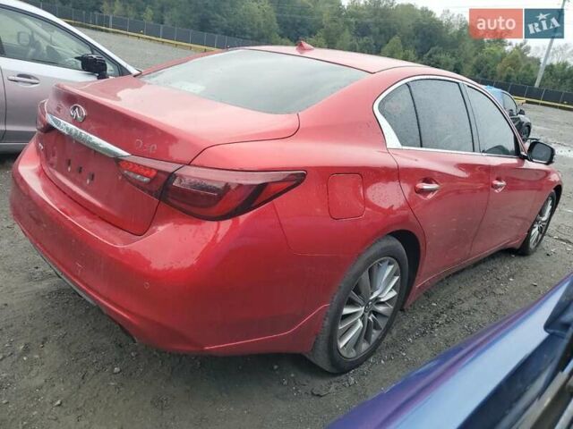 Серый Инфинити Q50, объемом двигателя 3 л и пробегом 33 тыс. км за 5000 $, фото 2 на Automoto.ua