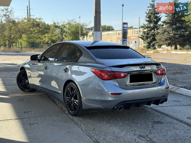 Синий Инфинити Q50, объемом двигателя 2.14 л и пробегом 171 тыс. км за 15500 $, фото 18 на Automoto.ua