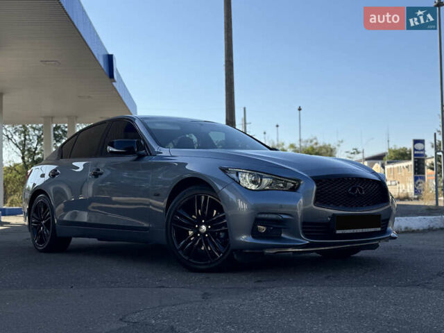 Синий Инфинити Q50, объемом двигателя 2.14 л и пробегом 171 тыс. км за 15500 $, фото 10 на Automoto.ua