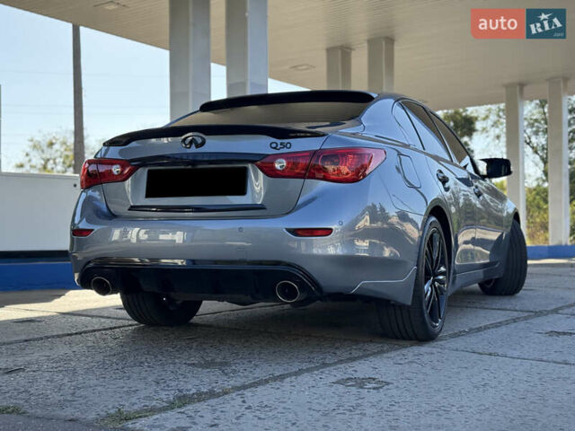 Синий Инфинити Q50, объемом двигателя 2.14 л и пробегом 171 тыс. км за 15500 $, фото 16 на Automoto.ua