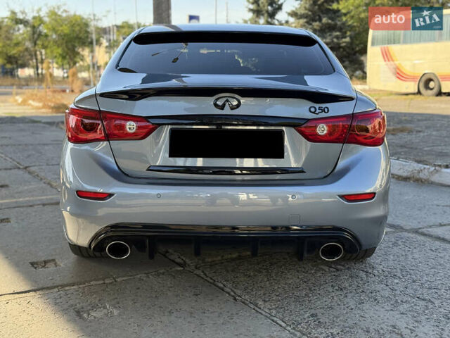 Синий Инфинити Q50, объемом двигателя 2.14 л и пробегом 171 тыс. км за 15500 $, фото 13 на Automoto.ua