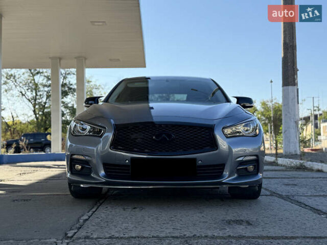 Синий Инфинити Q50, объемом двигателя 2.14 л и пробегом 171 тыс. км за 15500 $, фото 12 на Automoto.ua