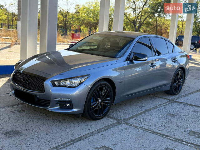 Синий Инфинити Q50, объемом двигателя 2.14 л и пробегом 171 тыс. км за 15500 $, фото 11 на Automoto.ua