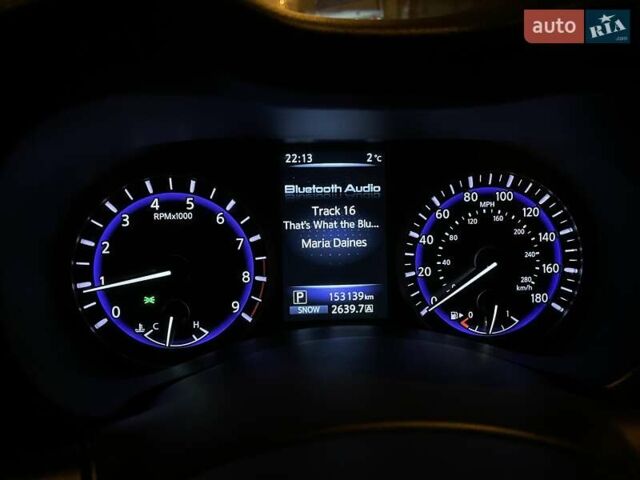 Синій Інфініті Q50, об'ємом двигуна 3.7 л та пробігом 155 тис. км за 15499 $, фото 30 на Automoto.ua