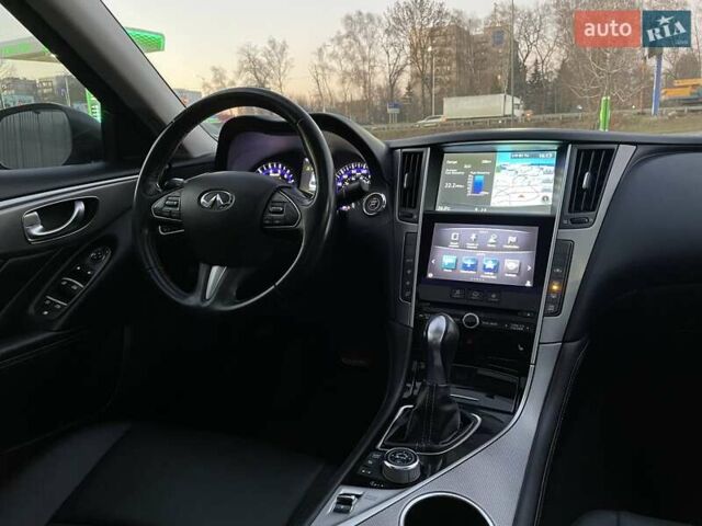 Синій Інфініті Q50, об'ємом двигуна 3.7 л та пробігом 155 тис. км за 15499 $, фото 20 на Automoto.ua