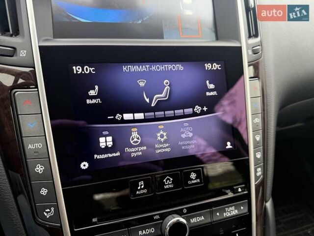 Синий Инфинити Q50, объемом двигателя 1.99 л и пробегом 141 тыс. км за 14500 $, фото 42 на Automoto.ua