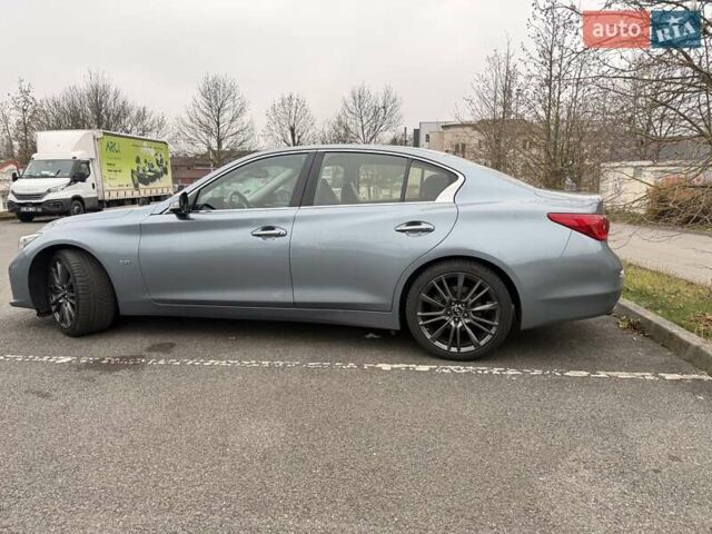 Синий Инфинити Q50, объемом двигателя 1.99 л и пробегом 141 тыс. км за 14500 $, фото 12 на Automoto.ua