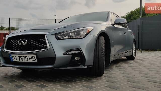 Синій Інфініті Q50, об'ємом двигуна 3.7 л та пробігом 155 тис. км за 15499 $, фото 2 на Automoto.ua