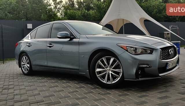 Синій Інфініті Q50, об'ємом двигуна 3.7 л та пробігом 155 тис. км за 15499 $, фото 9 на Automoto.ua