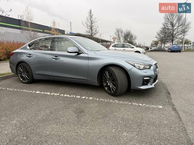 Синий Инфинити Q50, объемом двигателя 1.99 л и пробегом 141 тыс. км за 14500 $, фото 7 на Automoto.ua