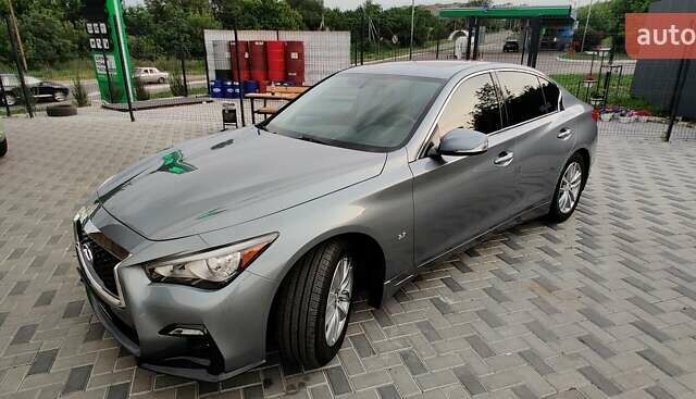 Синій Інфініті Q50, об'ємом двигуна 3.7 л та пробігом 155 тис. км за 15499 $, фото 11 на Automoto.ua