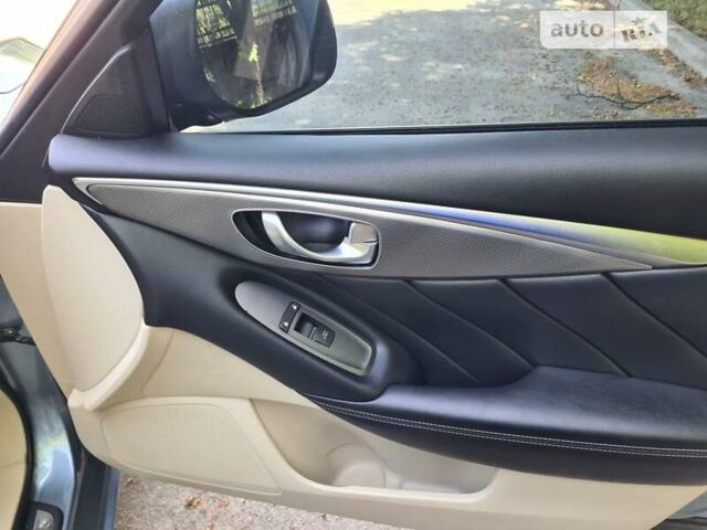 Синий Инфинити Q50, объемом двигателя 3 л и пробегом 76 тыс. км за 16500 $, фото 14 на Automoto.ua