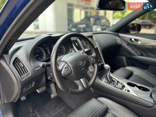 Синий Инфинити Q50, объемом двигателя 3 л и пробегом 113 тыс. км за 15900 $, фото 20 на Automoto.ua