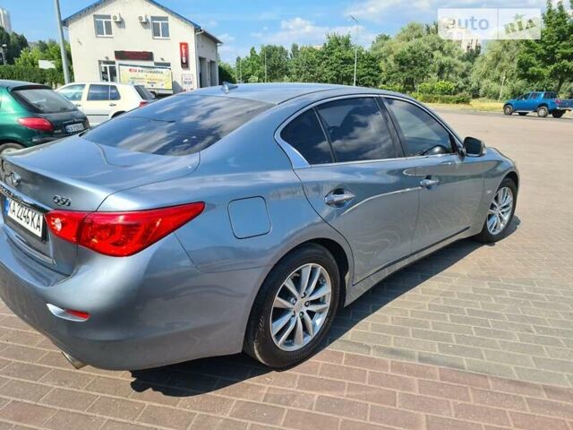 Синий Инфинити Q50, объемом двигателя 3 л и пробегом 76 тыс. км за 16500 $, фото 7 на Automoto.ua