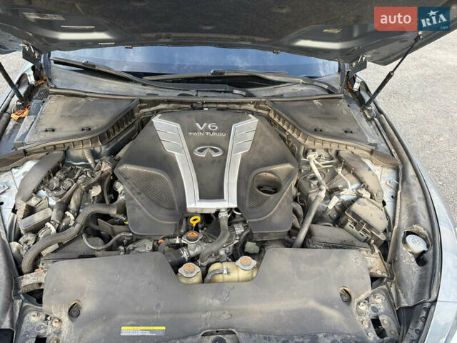 Синий Инфинити Q50, объемом двигателя 3 л и пробегом 162 тыс. км за 14200 $, фото 8 на Automoto.ua