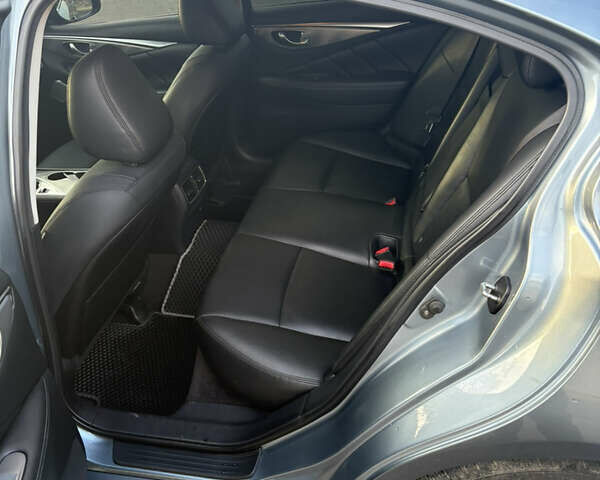 Синий Инфинити Q50, объемом двигателя 3 л и пробегом 162 тыс. км за 14200 $, фото 7 на Automoto.ua