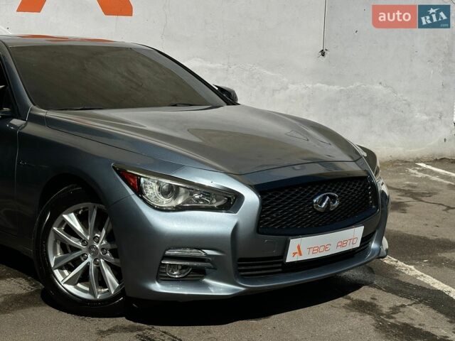 Синій Інфініті Q50, об'ємом двигуна 3 л та пробігом 140 тис. км за 13490 $, фото 12 на Automoto.ua