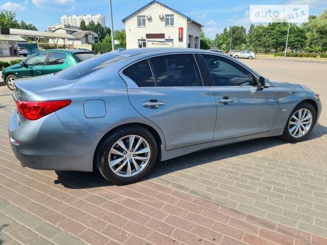 Синий Инфинити Q50, объемом двигателя 3 л и пробегом 76 тыс. км за 16500 $, фото 8 на Automoto.ua