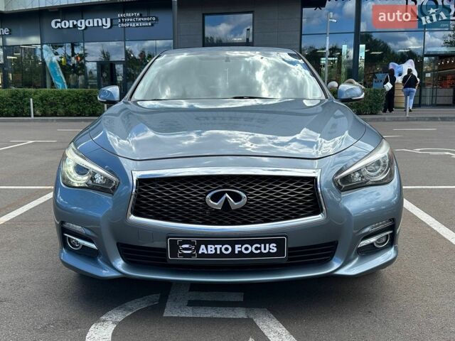 Синій Інфініті Q50, об'ємом двигуна 3 л та пробігом 79 тис. км за 15490 $, фото 2 на Automoto.ua