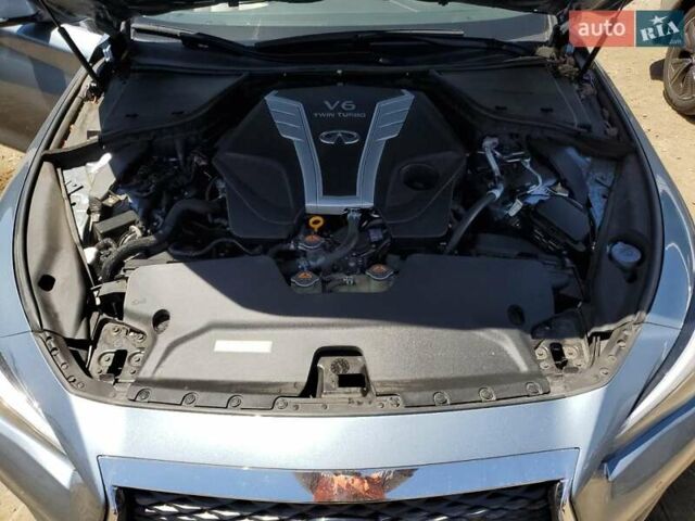 Синий Инфинити Q50, объемом двигателя 3 л и пробегом 72 тыс. км за 3000 $, фото 10 на Automoto.ua