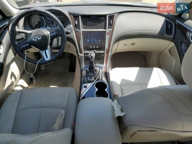 Синий Инфинити Q50, объемом двигателя 3 л и пробегом 72 тыс. км за 3000 $, фото 7 на Automoto.ua